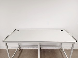 Thumbnail image of 4 x White Trespa Tables/Laboratory Benching  