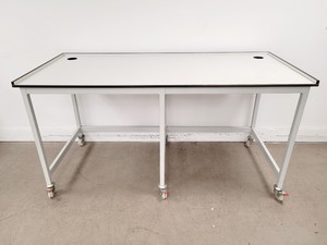 Thumbnail image of 4 x White Trespa Tables/Laboratory Benching  