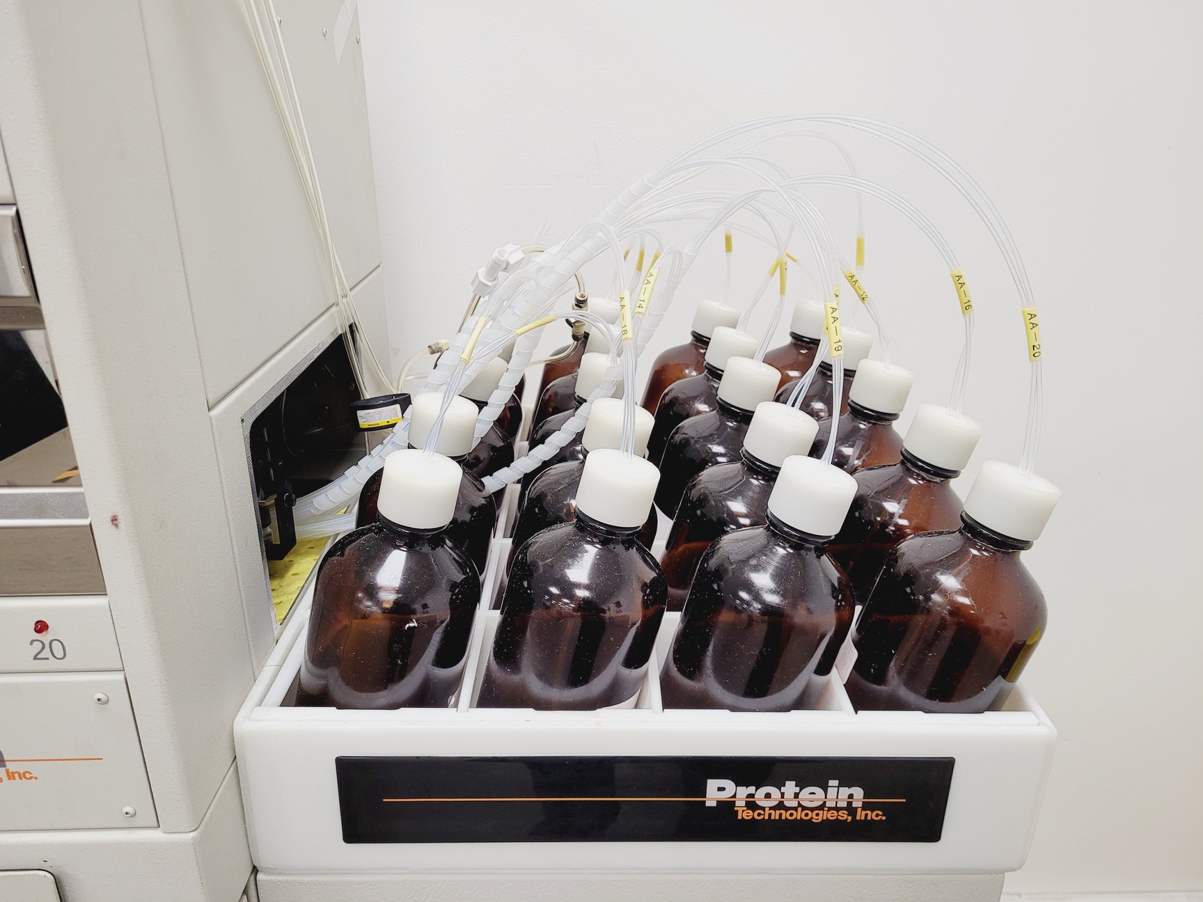 Image of Protein Technologies Sonata XT Peptide Synthesis System w/ PC & Software
