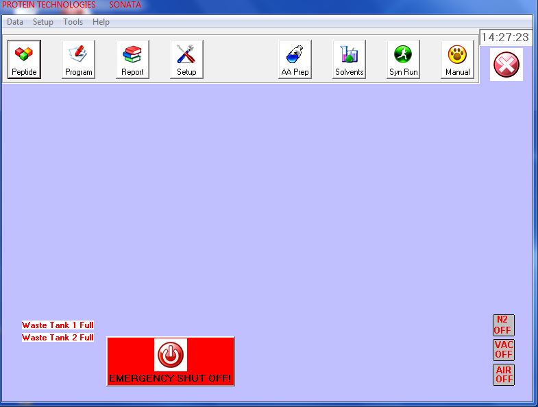 Image of Protein Technologies Sonata XT Peptide Synthesis System w/ PC & Software