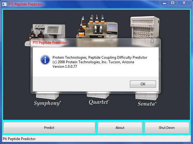 Image of Protein Technologies Sonata XT Peptide Synthesis System w/ PC & Software