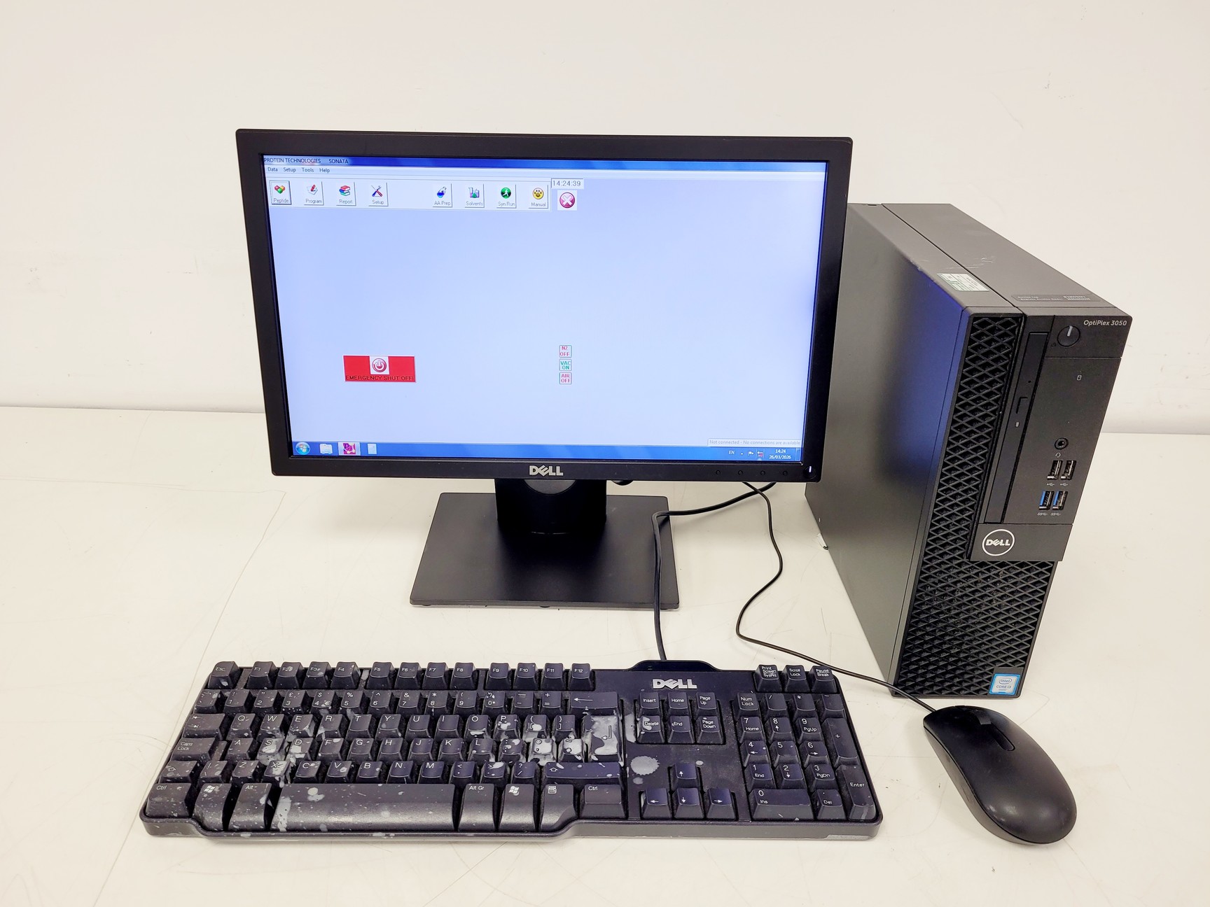 Image of Protein Technologies Sonata XT Peptide Synthesis System w/ PC & Software