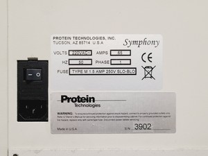Thumbnail image of Protein Technologies Symphony Peptide Synthesiser System w/ PC & Software Lab