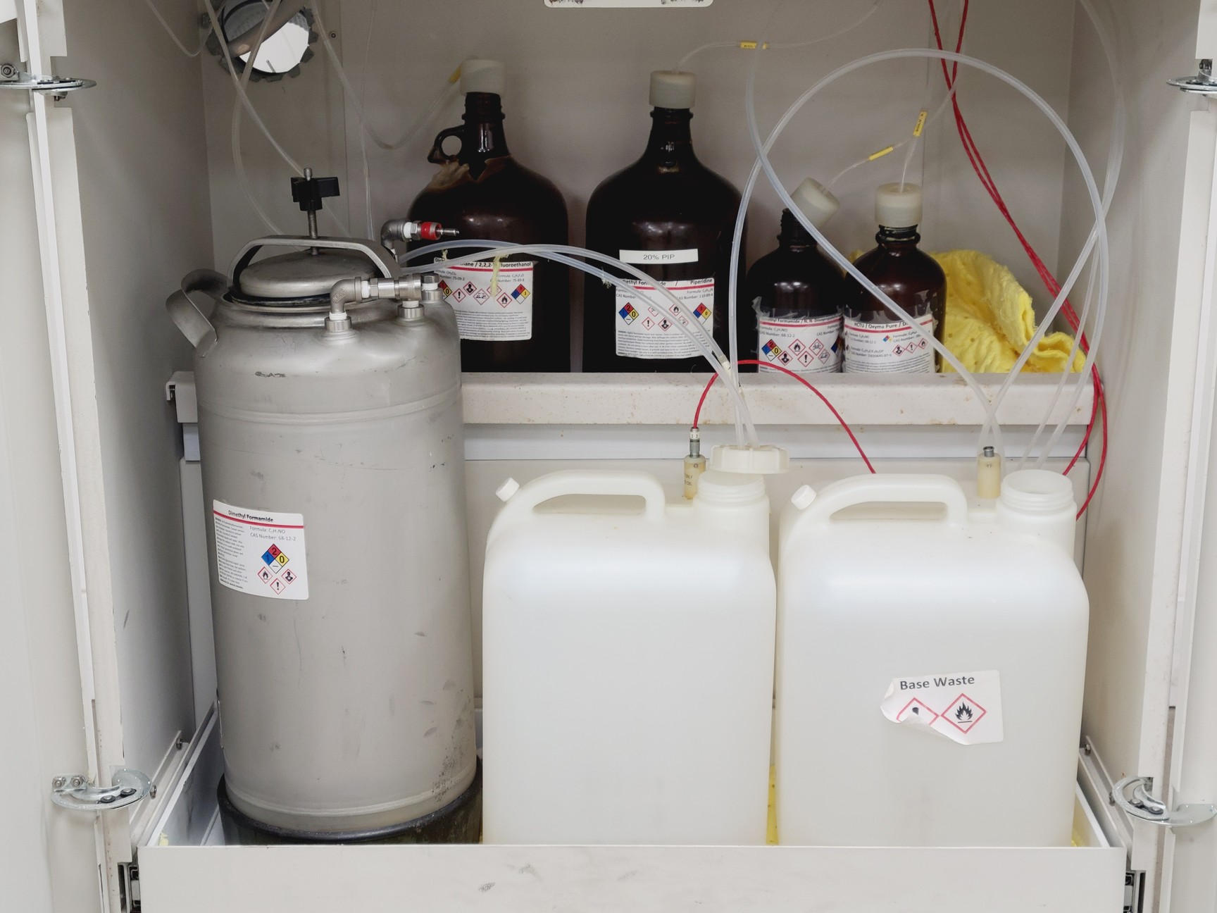 Image of Protein Technologies Symphony Peptide Synthesiser System w/ PC & Software Lab