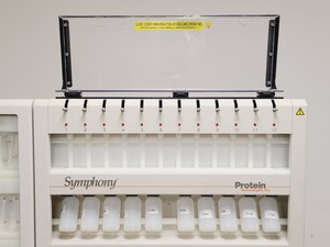 Thumbnail image of Protein Technologies Symphony Peptide Synthesiser System w/ PC & Software Lab