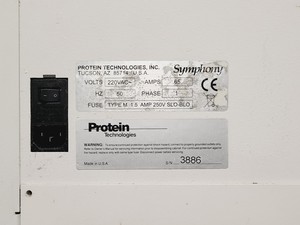 Thumbnail image of Protein Technologies Symphony Peptide Synthesiser System w/ PC & Software