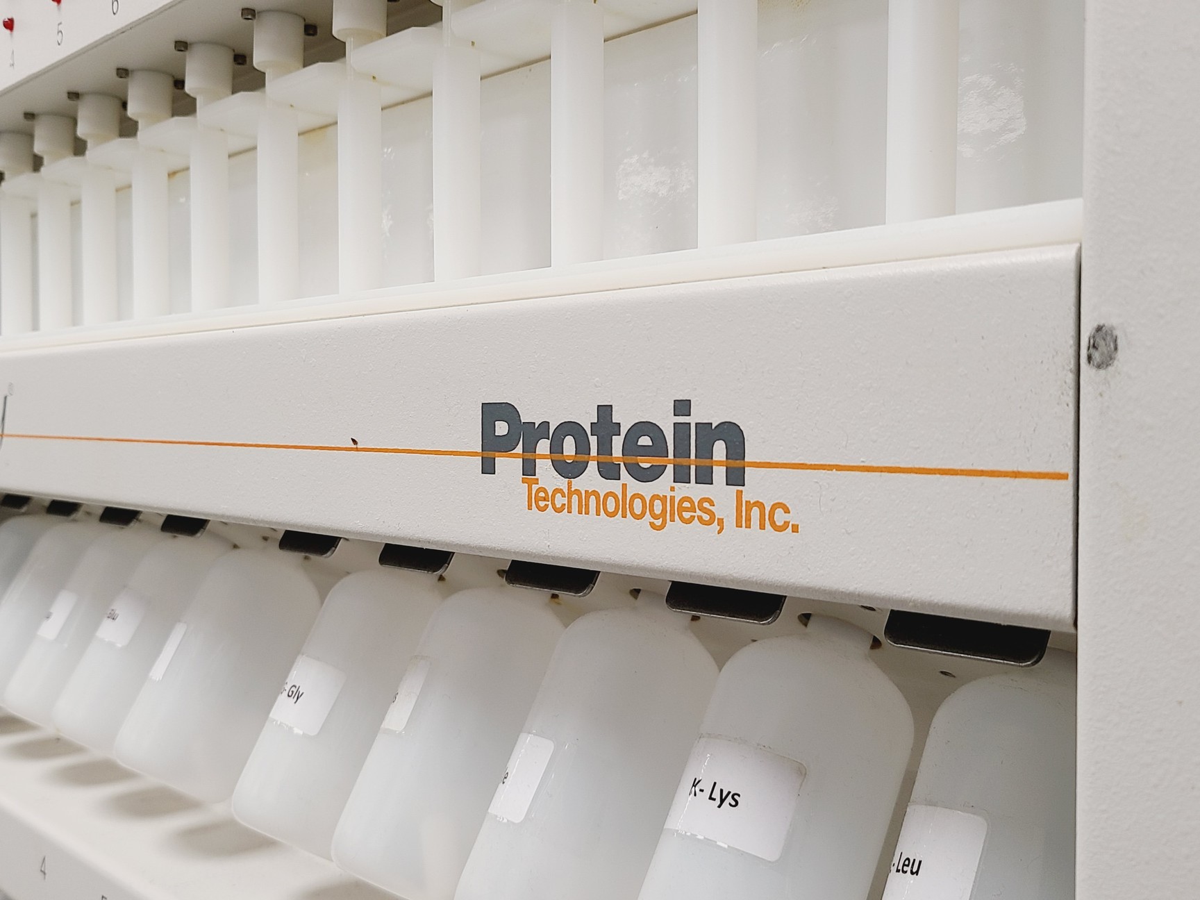 Image of Protein Technologies Symphony Peptide Synthesiser System w/ PC & Software
