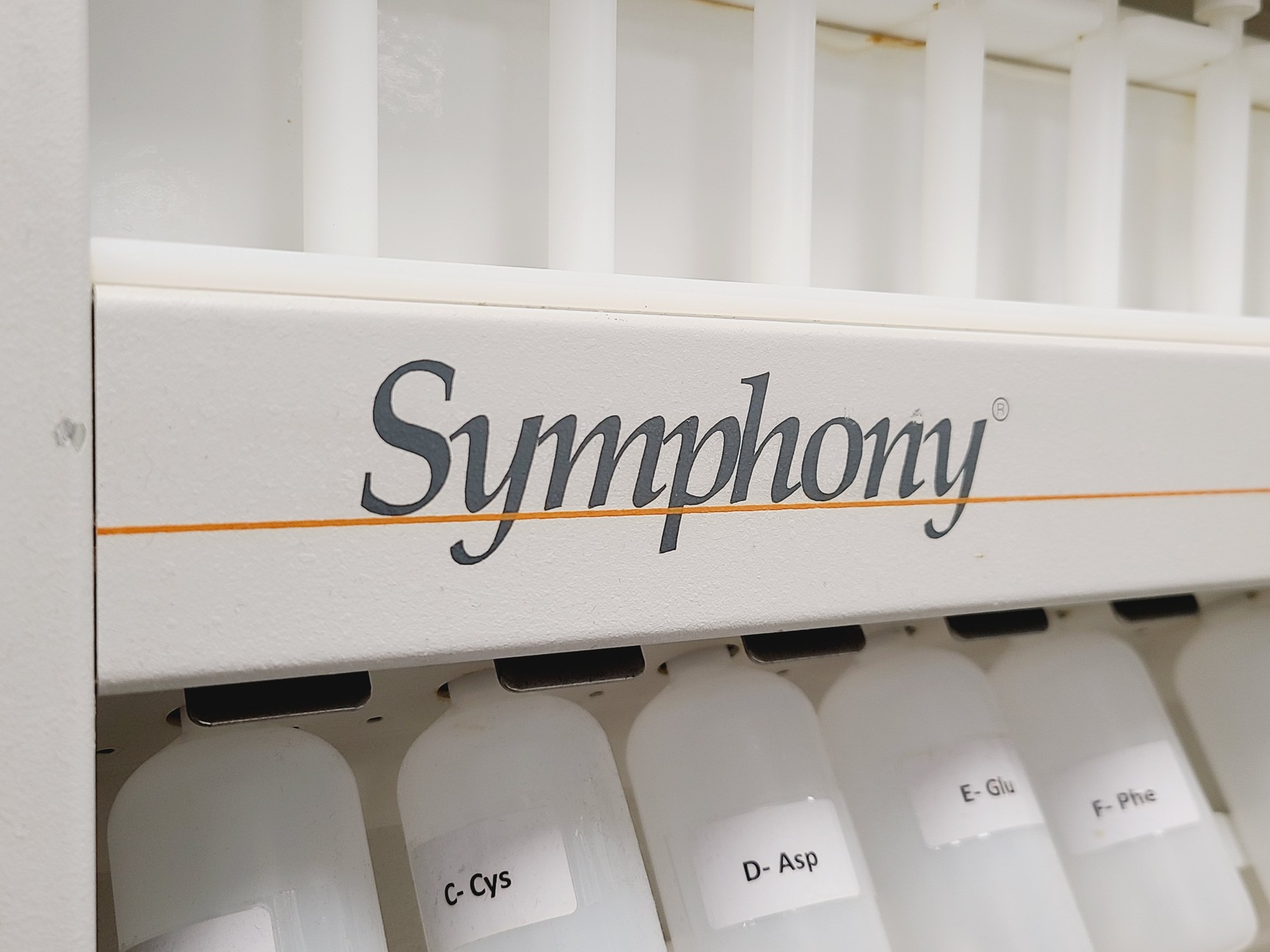 Image of Protein Technologies Symphony Peptide Synthesiser System w/ PC & Software