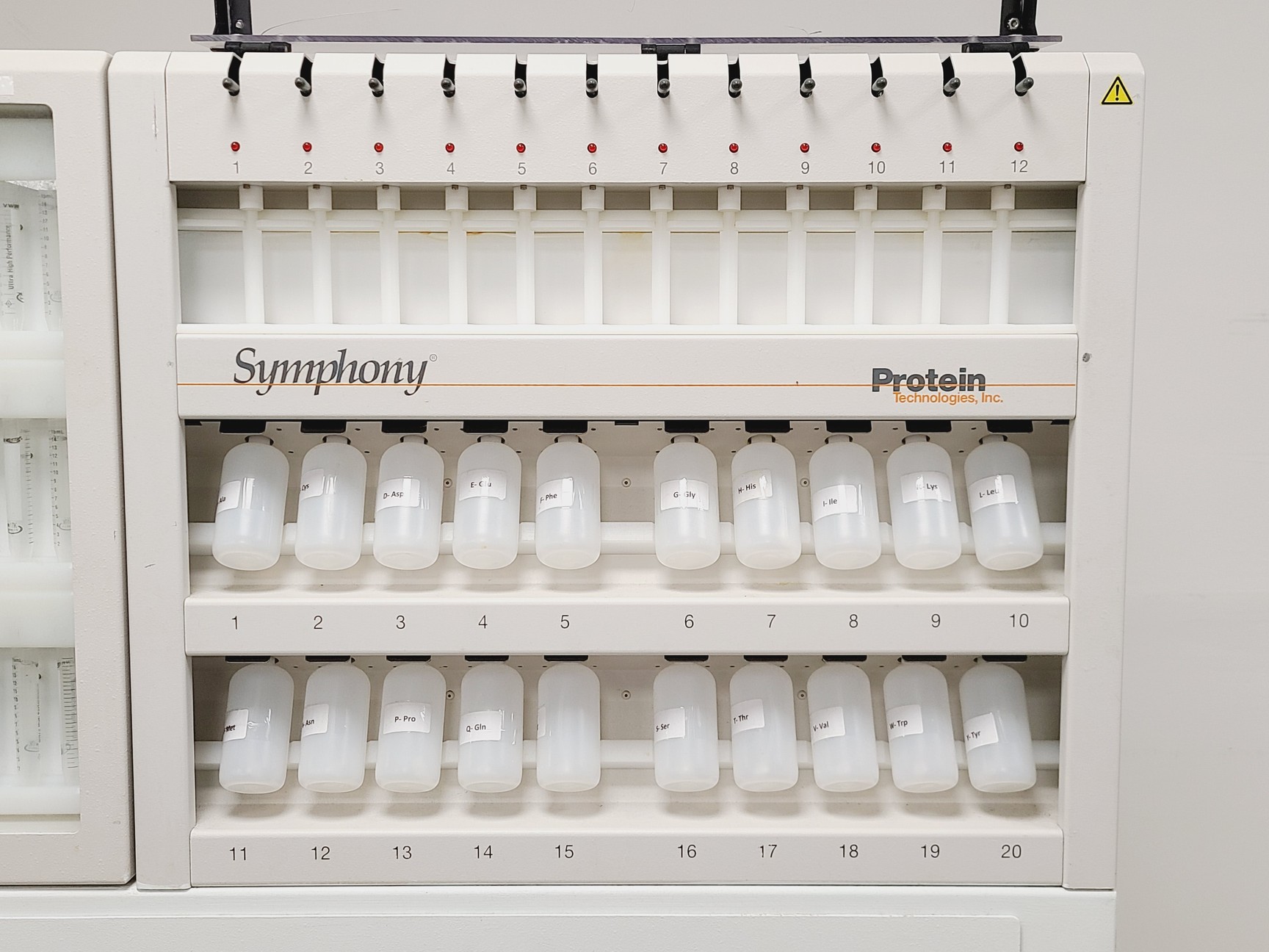 Image of Protein Technologies Symphony Peptide Synthesiser System w/ PC & Software