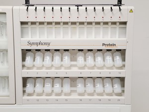 Thumbnail image of Protein Technologies Symphony Peptide Synthesiser System w/ PC & Software