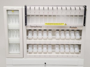 Thumbnail image of Protein Technologies Symphony Peptide Synthesiser System w/ PC & Software