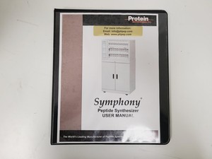 Thumbnail image of Protein Technologies Symphony Peptide Synthesiser System w/ PC & Software