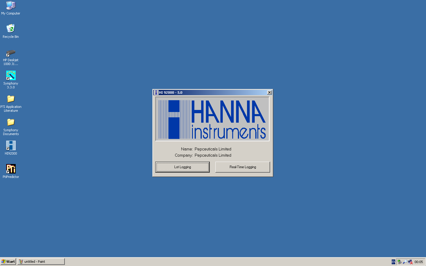 Image of Protein Technologies Symphony Peptide Synthesiser System w/ PC & Software