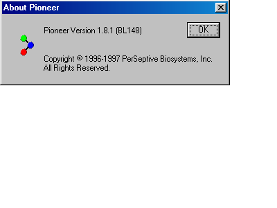 Image of PerSeptive Biosystems Pioneer Peptide Synthesis System w/ PC & Software Lab