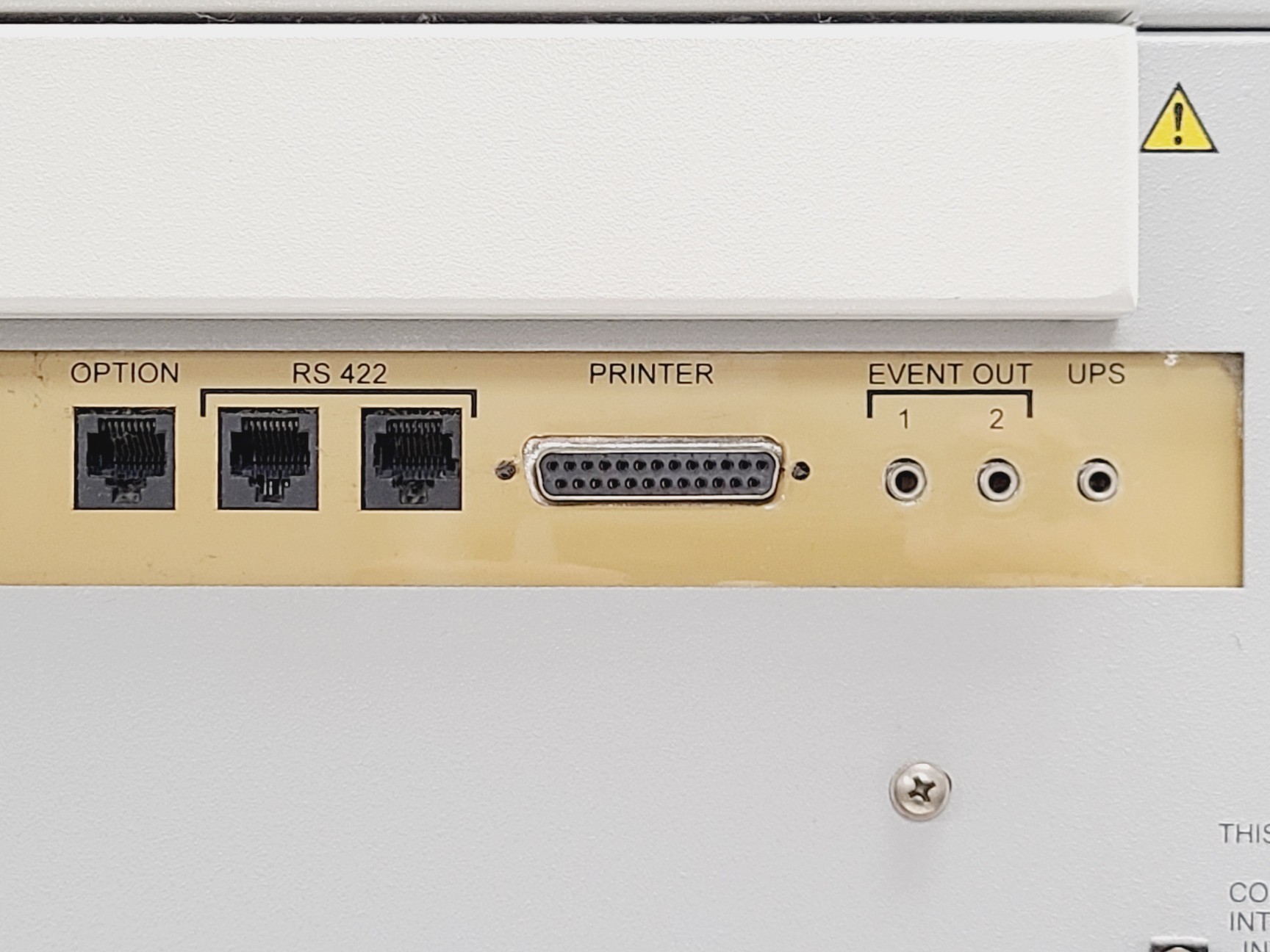 Image of PerSeptive Biosystems Pioneer Peptide Synthesis System w/ PC & Software Lab