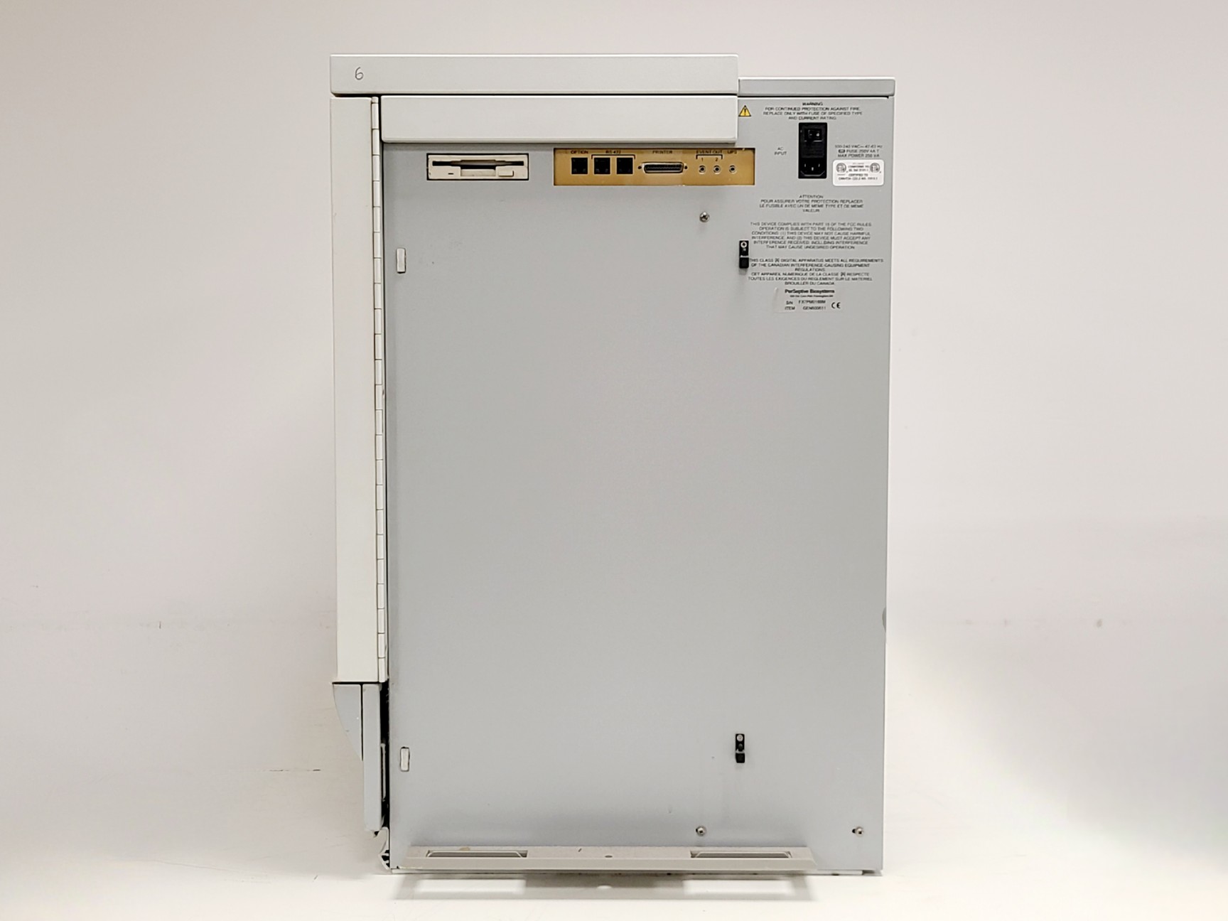 Image of PerSeptive Biosystems Pioneer Peptide Synthesis System w/ PC & Software Lab