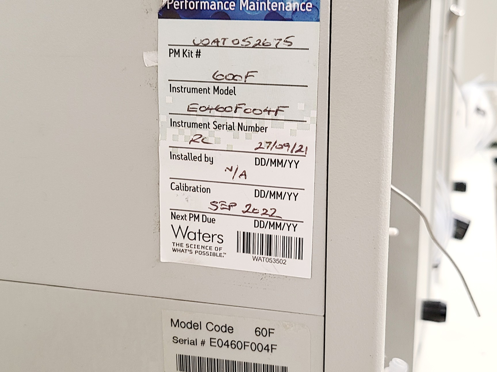 Image of Waters Sample Manager HPLC System with Pumps, Detector & Autosampler
