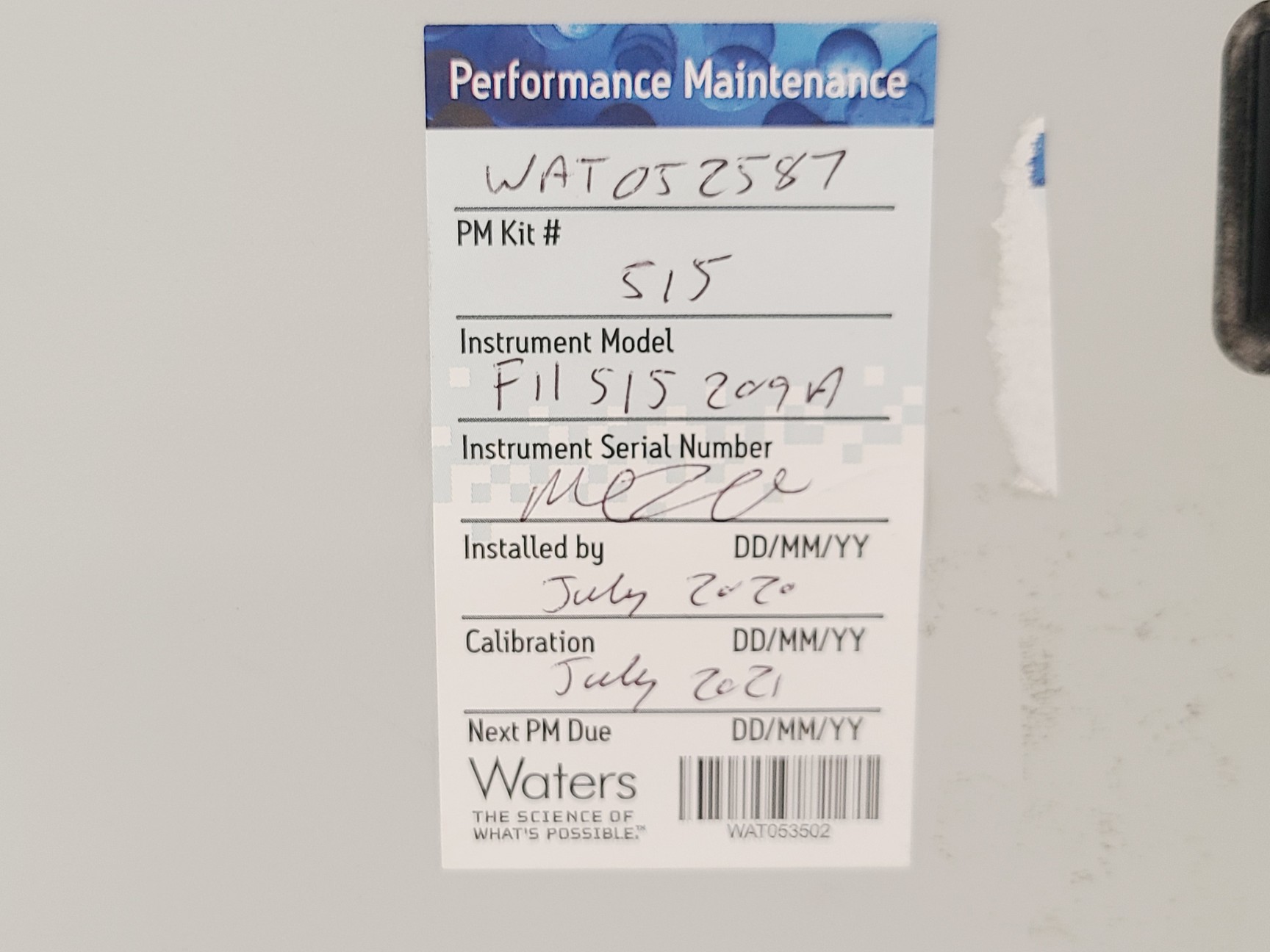 Image of Waters Sample Manager HPLC System with Pumps, Detector & Autosampler