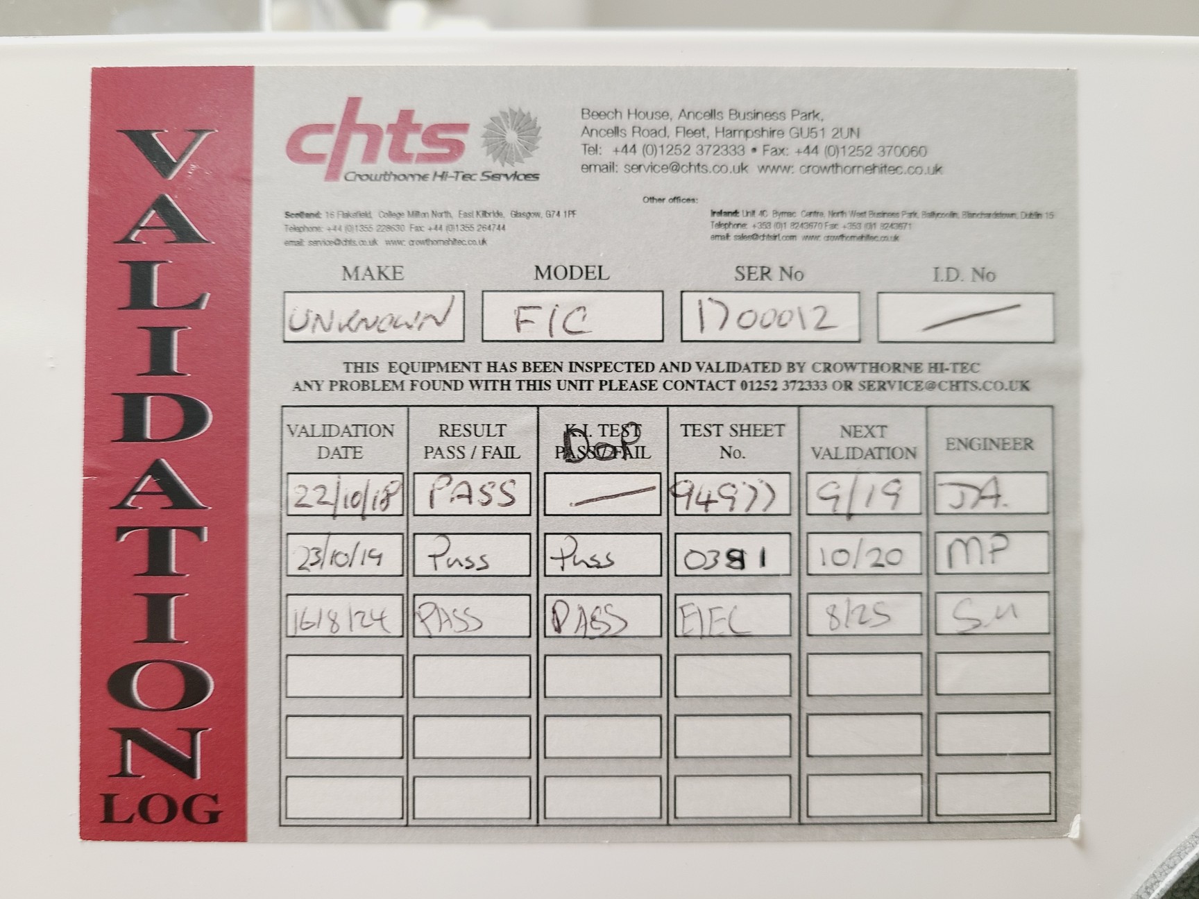 Image of Cleanrooms Laminar Flow Hood w/ Stainless Steel Table