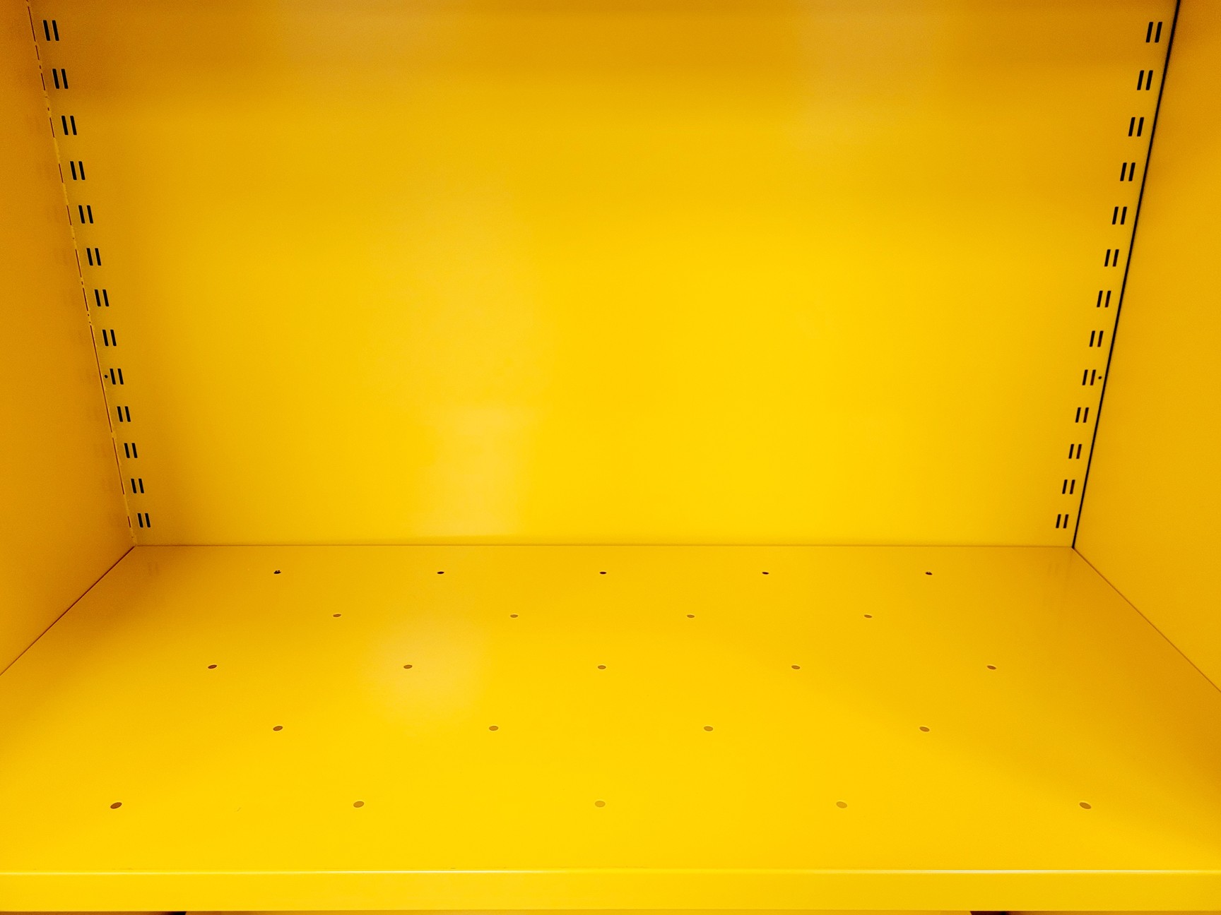 Image of Yellow Solvent Cabinet Chemical Storage 