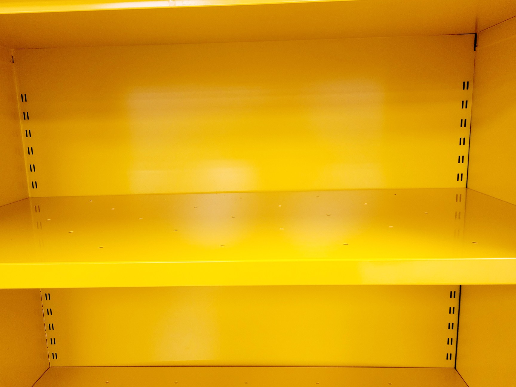 Image of Yellow Solvent Cabinet Chemical Storage 