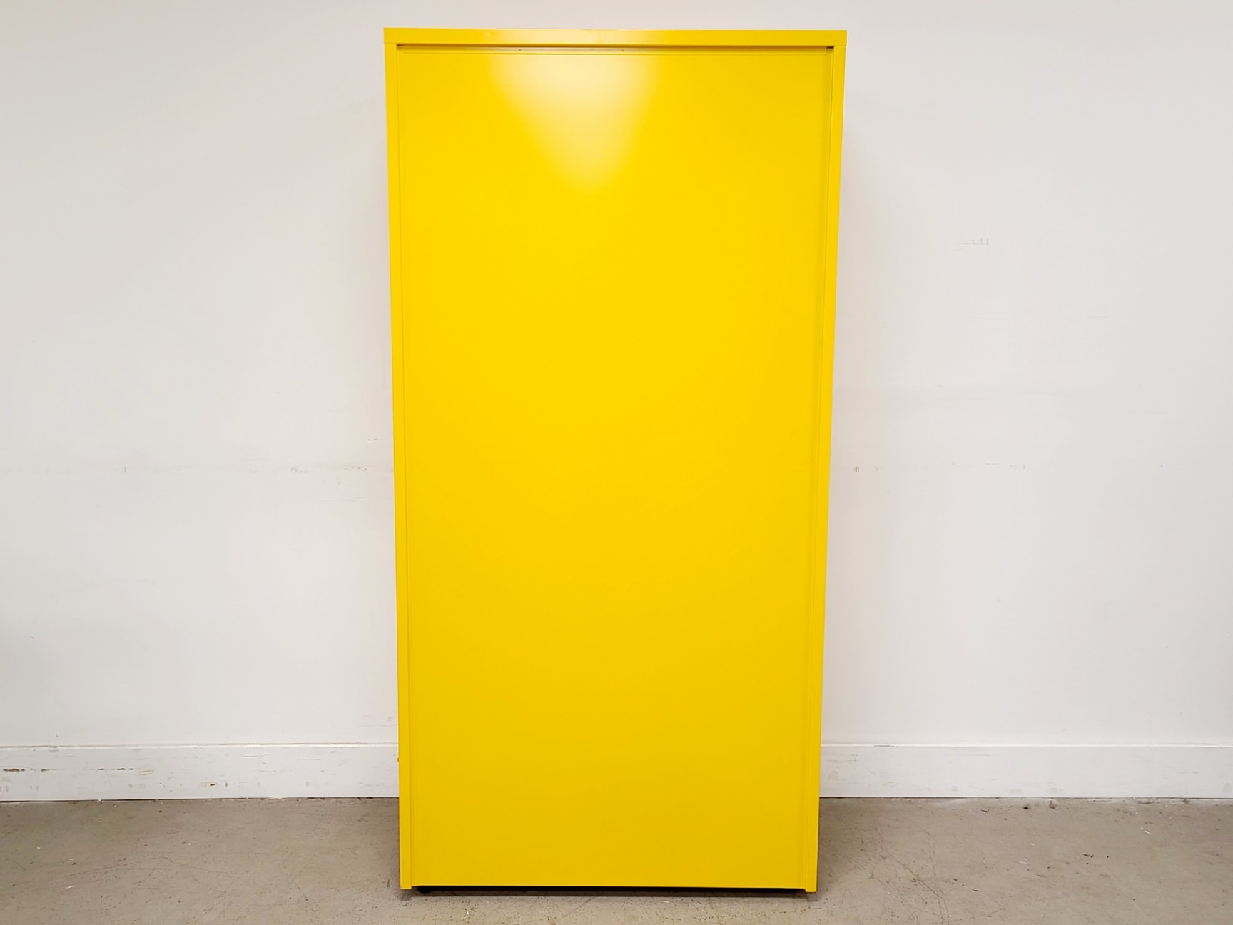 Image of Manutan Yellow Solvent Cabinet