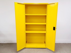 Thumbnail image of Manutan Yellow Solvent Cabinet