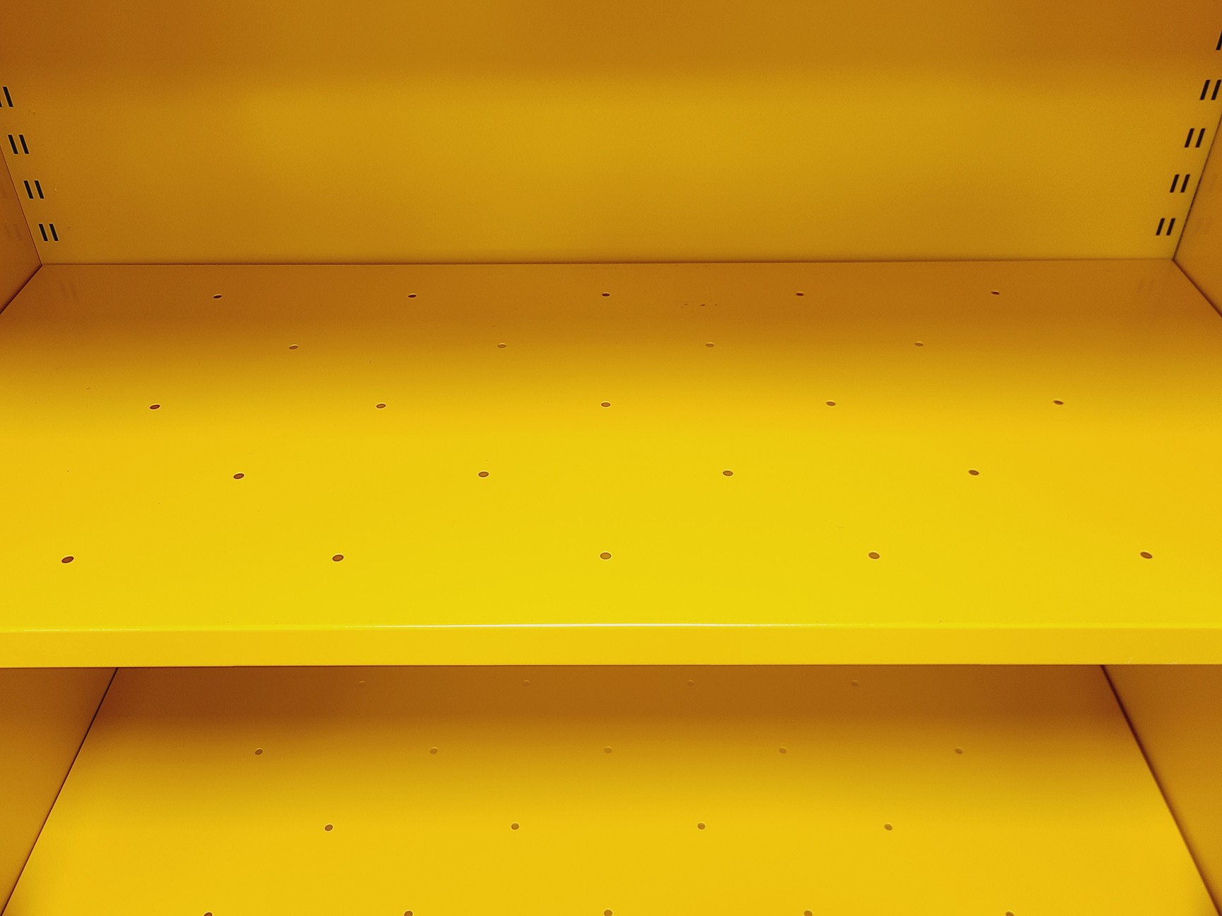 Image of Manutan Yellow Solvent Cabinet