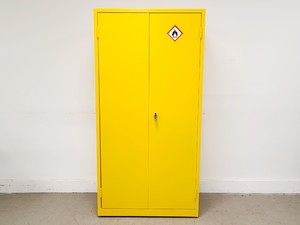Thumbnail image of Yellow Solvent Cabinet Chemical Storage 