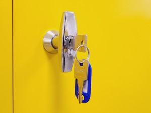 Thumbnail image of Yellow Solvent Cabinet Chemical Storage 