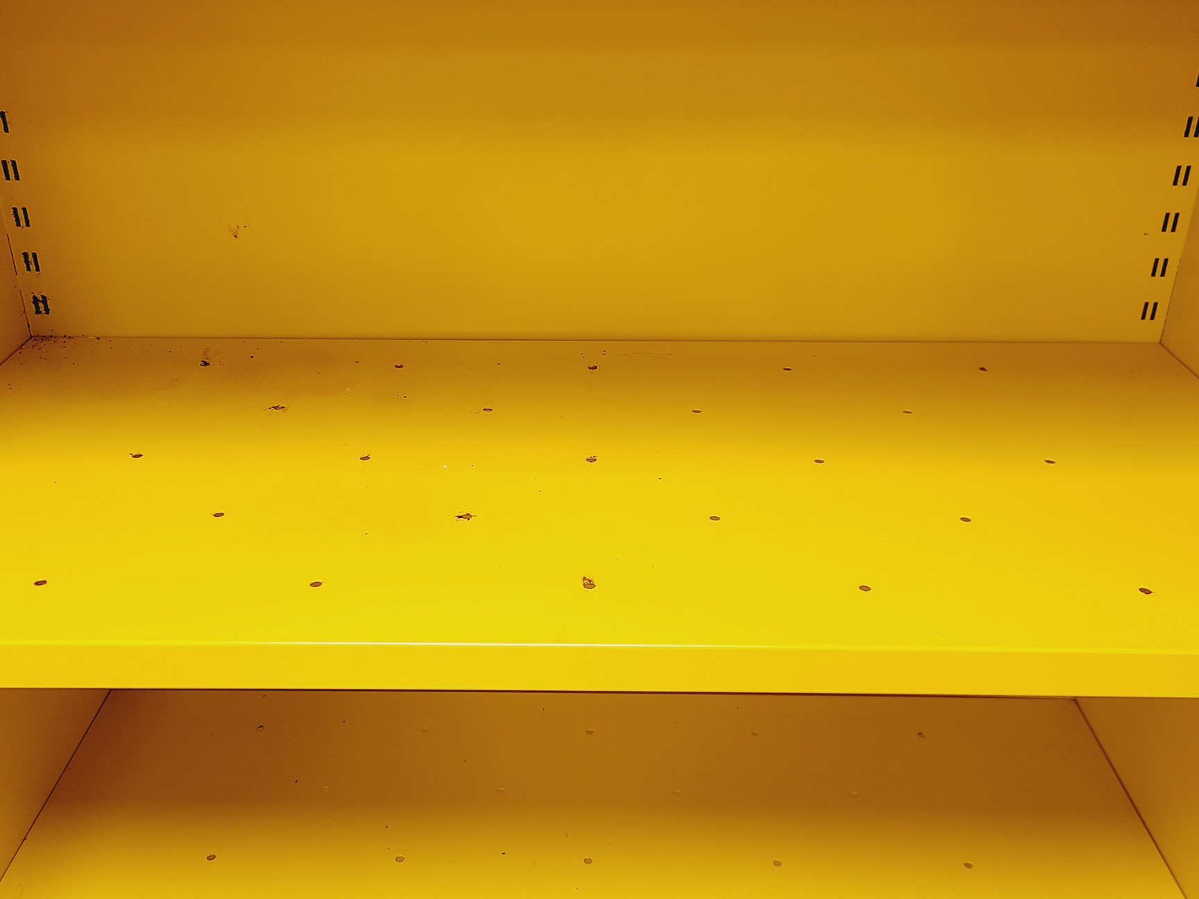 Image of Yellow Solvent Cabinet Chemical Storage 