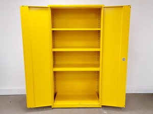 Thumbnail image of Yellow Solvent Cabinet Chemical Storage 