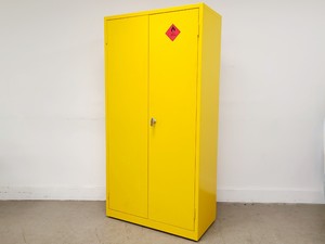 Thumbnail image of Yellow Solvent Cabinet Chemical Storage