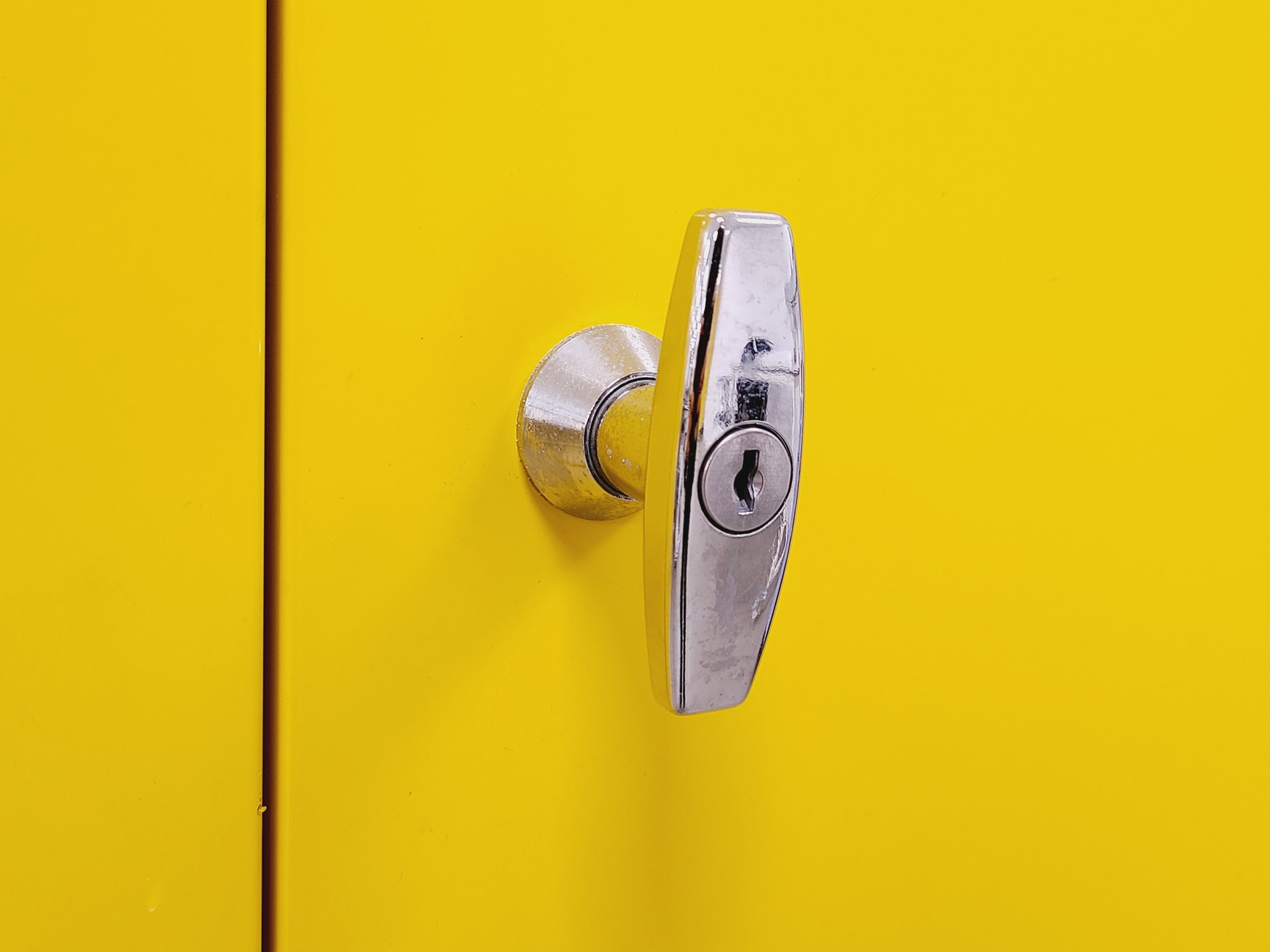Image of Yellow Solvent Cabinet Chemical Storage