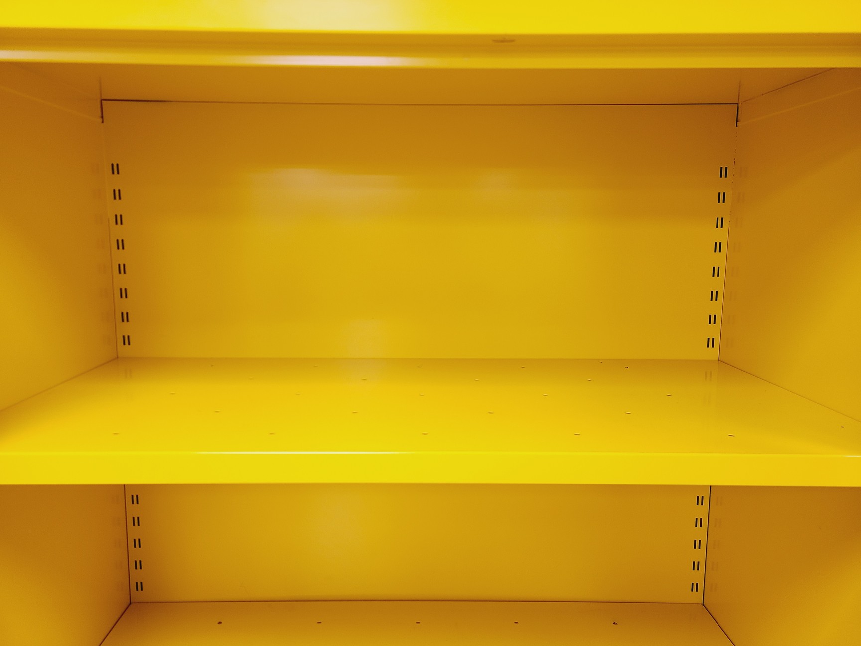 Image of Yellow Solvent Cabinet Chemical Storage