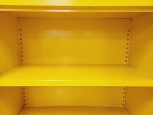 Thumbnail image of Yellow Solvent Cabinet Chemical Storage