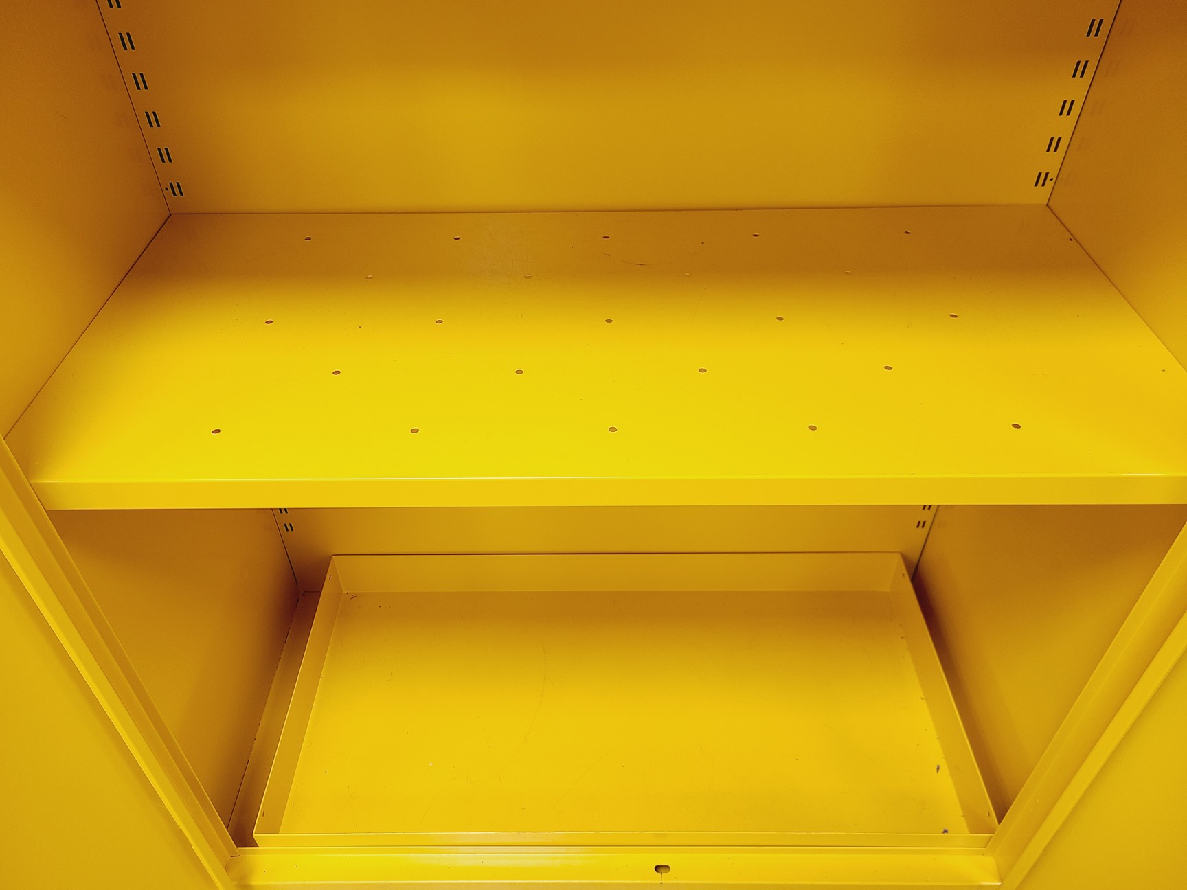 Image of Yellow Solvent Cabinet Chemical Storage