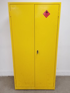 Thumbnail image of Yellow Solvent Cabinet Chemical Storage 