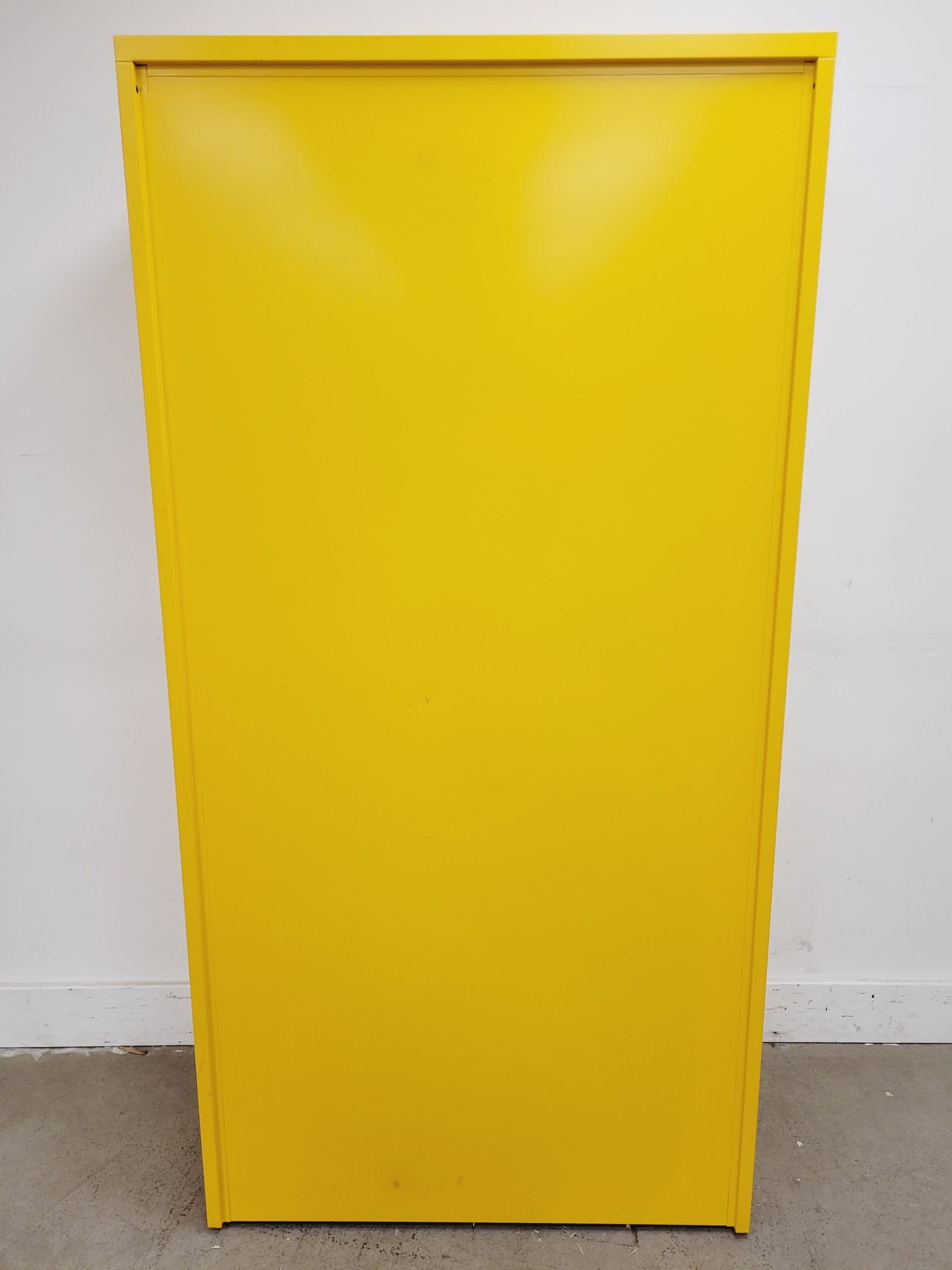 Image of Yellow Solvent Cabinet Chemical Storage 