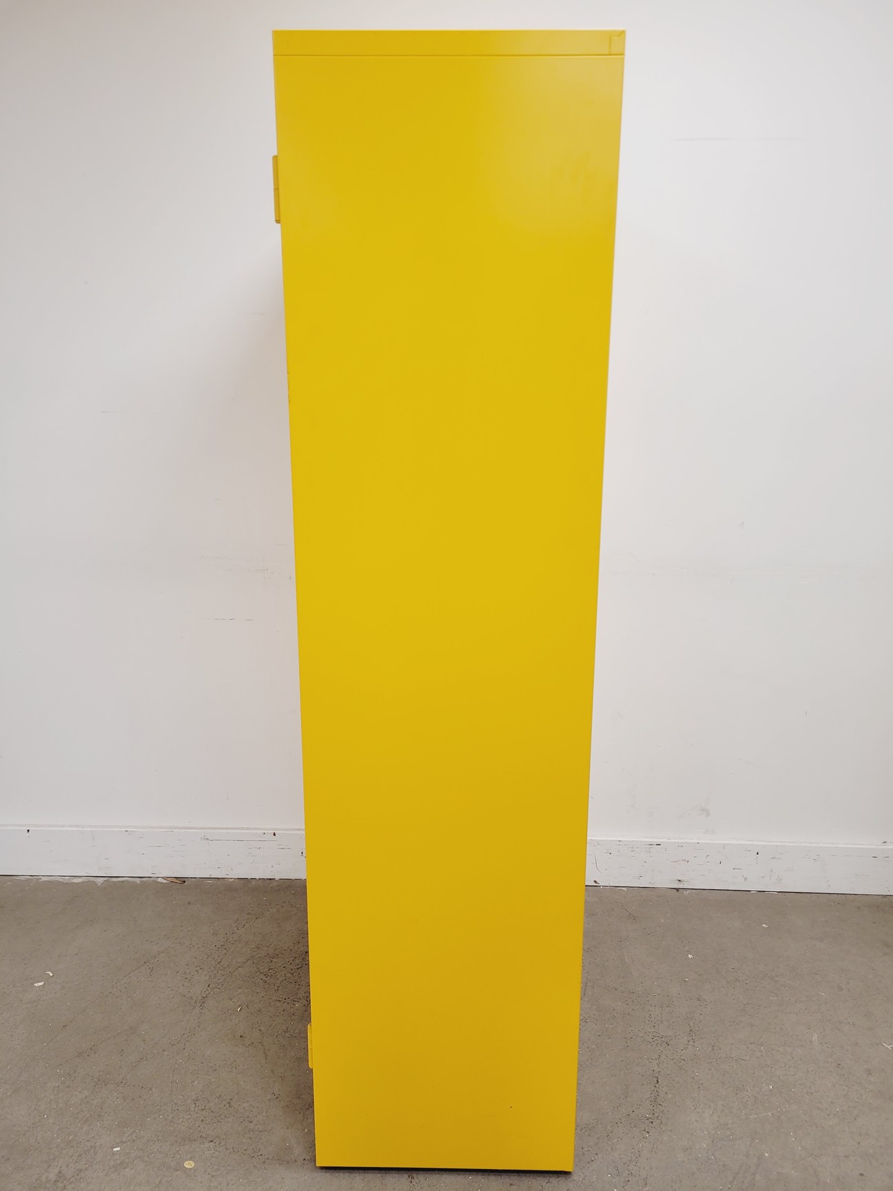 Image of Yellow Solvent Cabinet Chemical Storage 