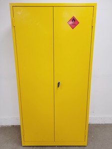 Thumbnail image of Yellow Solvent Cabinet Chemical Storage