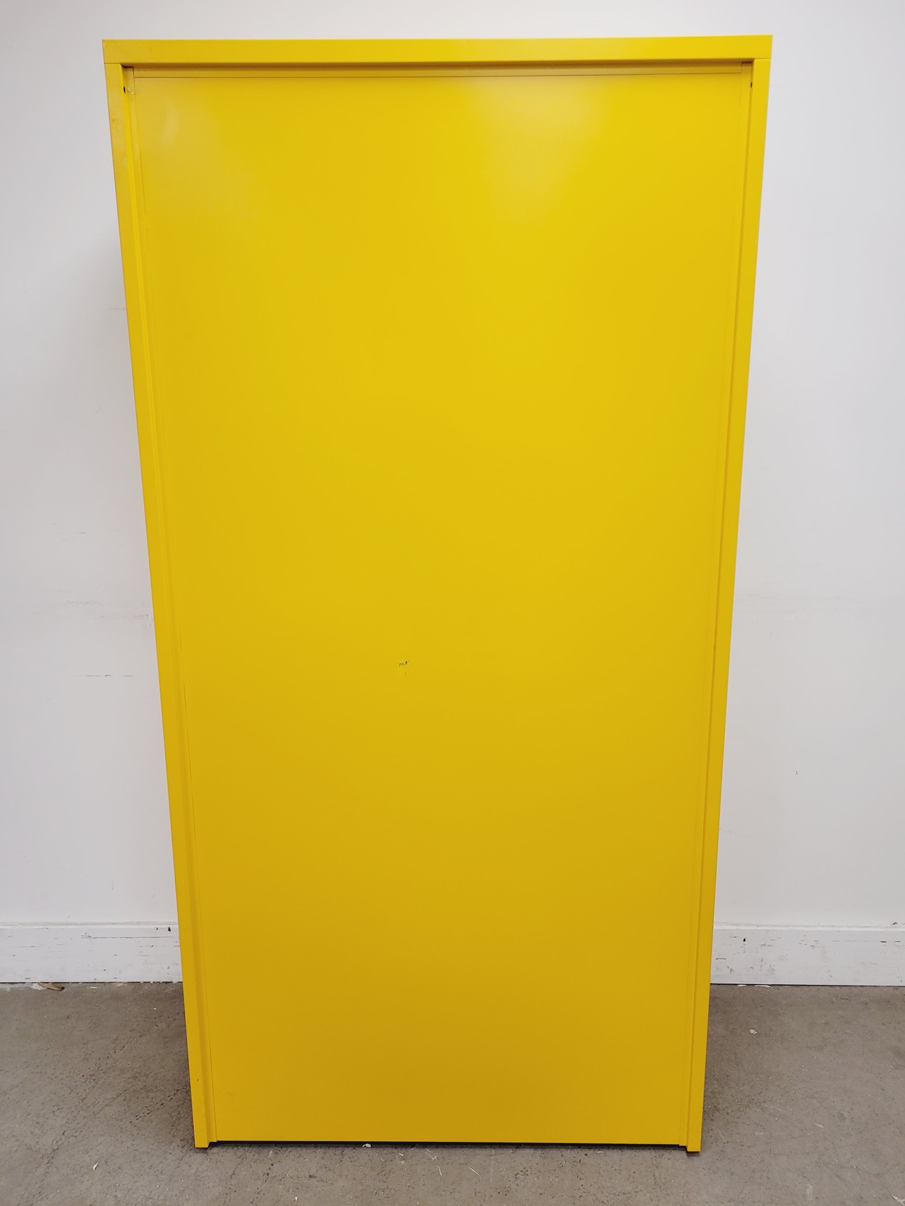 Image of Yellow Solvent Cabinet Chemical Storage