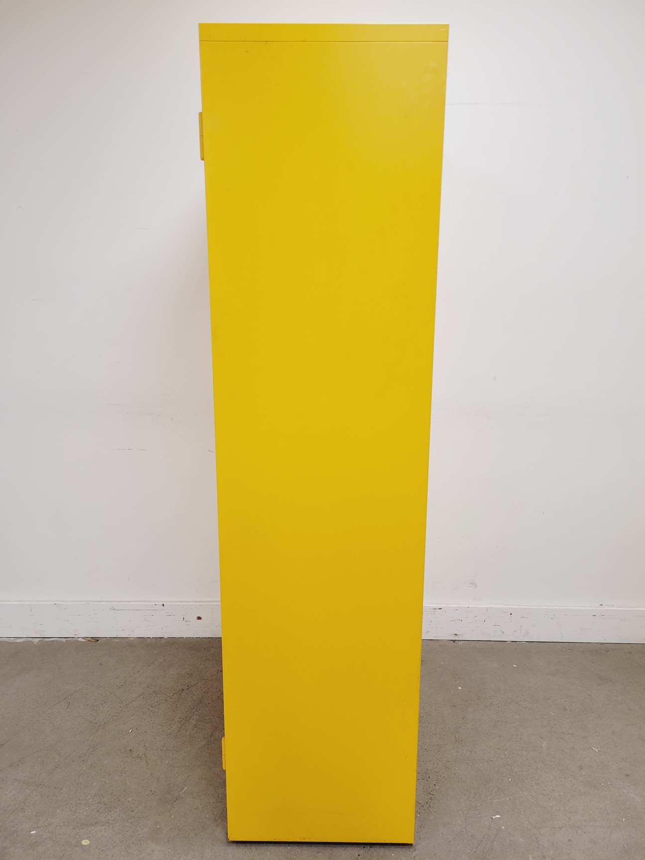 Image of Yellow Solvent Cabinet Chemical Storage