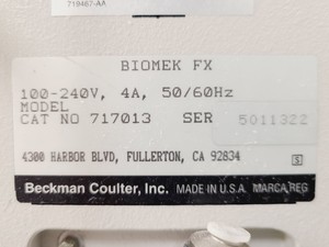 Thumbnail image of Beckman Coulter Biomek FX Liquid Handling Robot System Lab