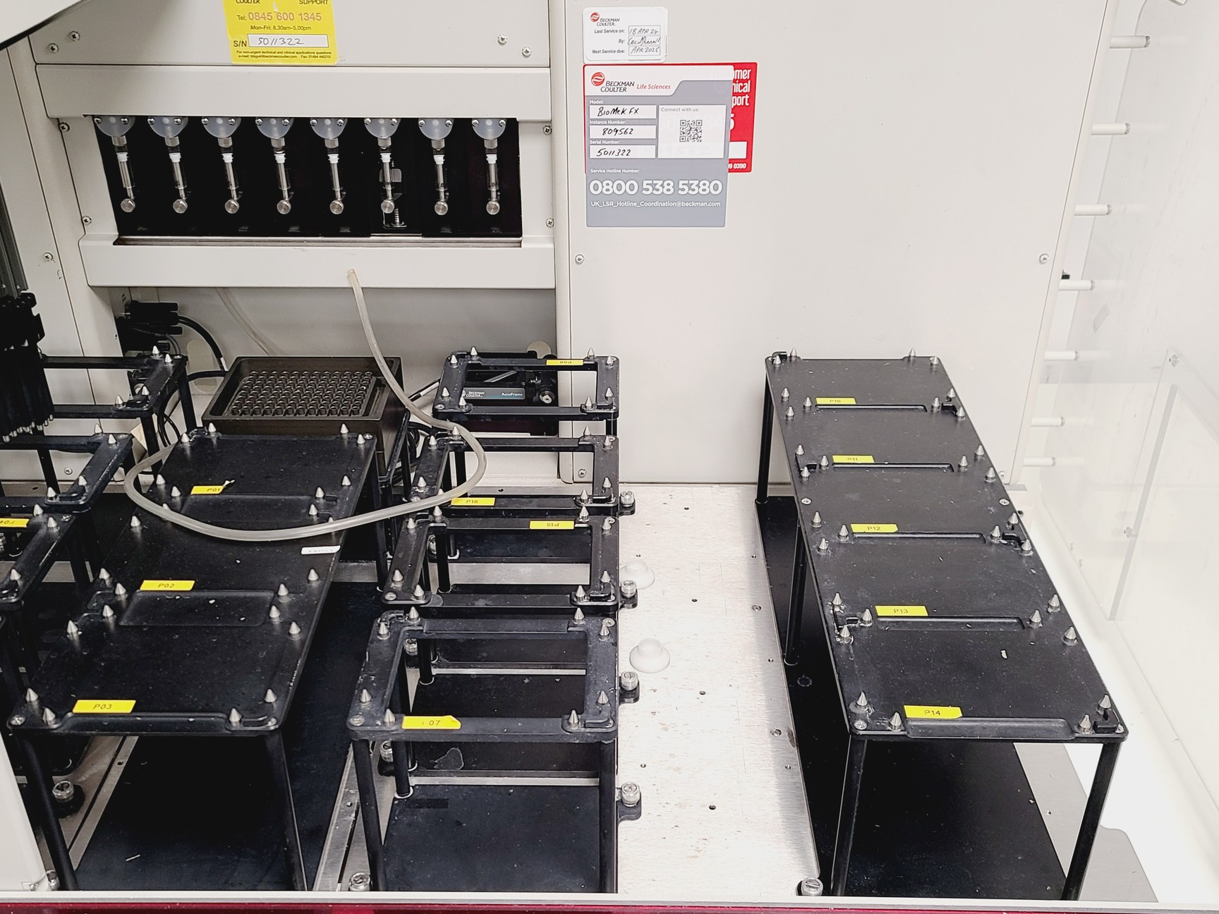 Image of Beckman Coulter Biomek FX Liquid Handling Robot System Lab