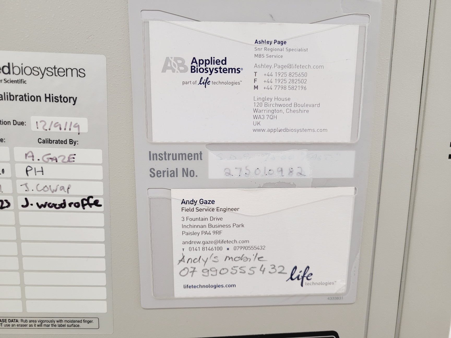 Image of Applied Biosystems 7500 Fast Real-Time PCR System