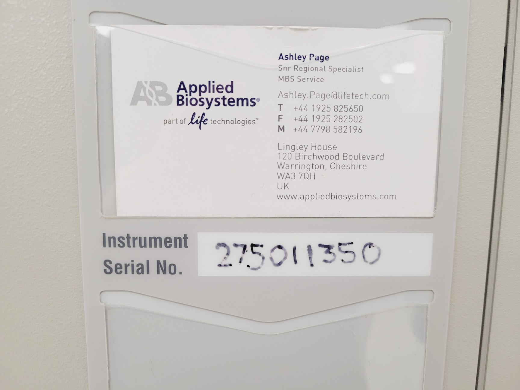 Image of Applied Biosystems 7500 Fast Real-Time PCR System