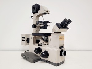 Image of Olympus IMT-2 Inverted Microscope w/ 6 x Objectives OCDPLan, SPlan, LWD