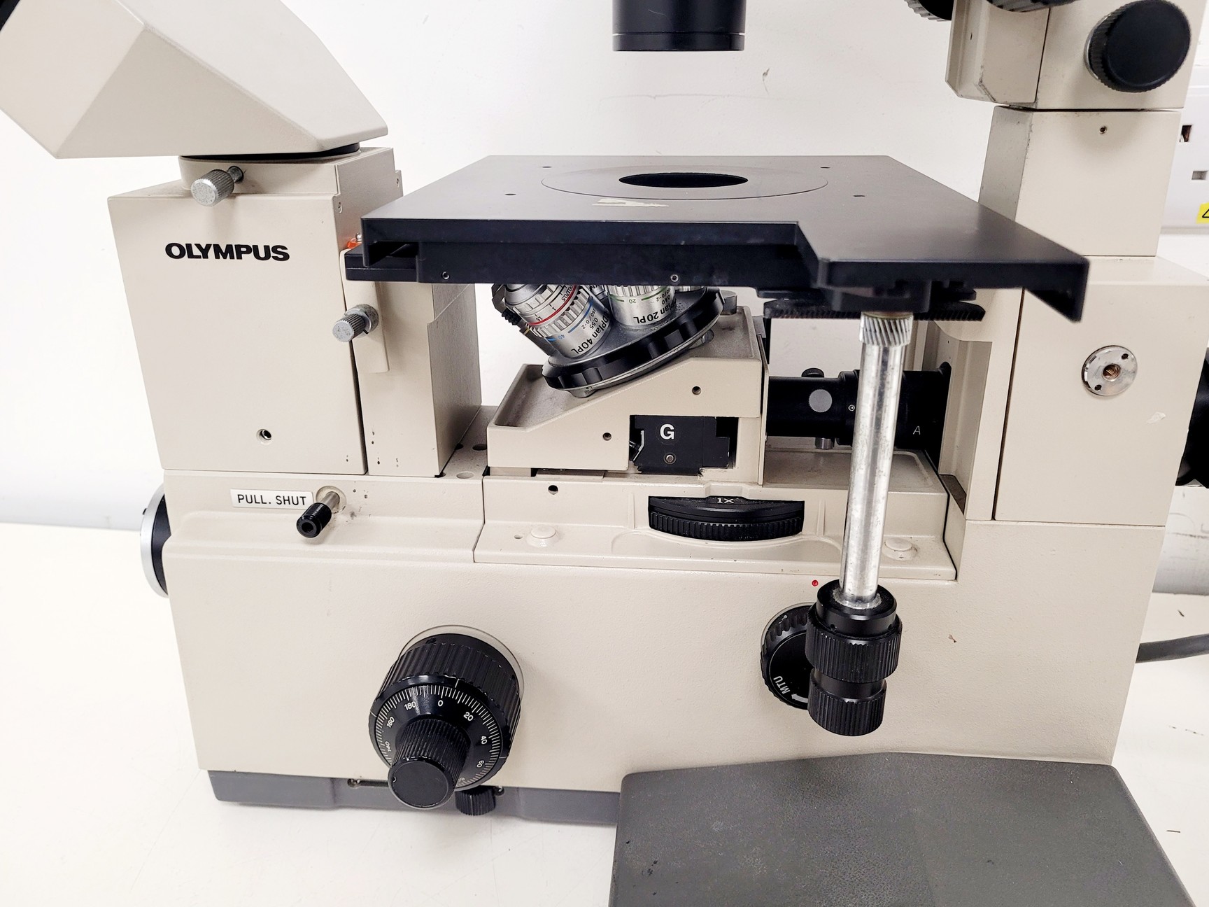 Image of Olympus IMT-2 Inverted Microscope w/ 6 x Objectives OCDPLan, SPlan, LWD