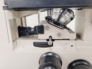 Thumbnail image of Olympus IMT-2 Inverted Microscope w/ 6 x Objectives OCDPLan, SPlan, LWD